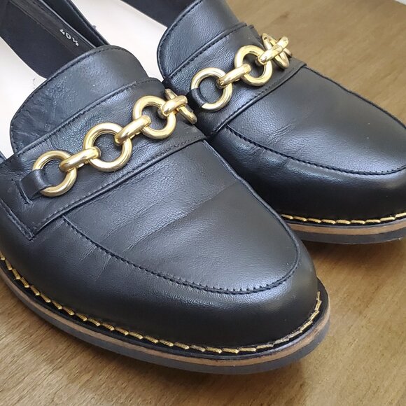 Calla | Rebecca Loafers | Black Leather | Women | Size EU40.5(US9.5) - Picture 6 of 8